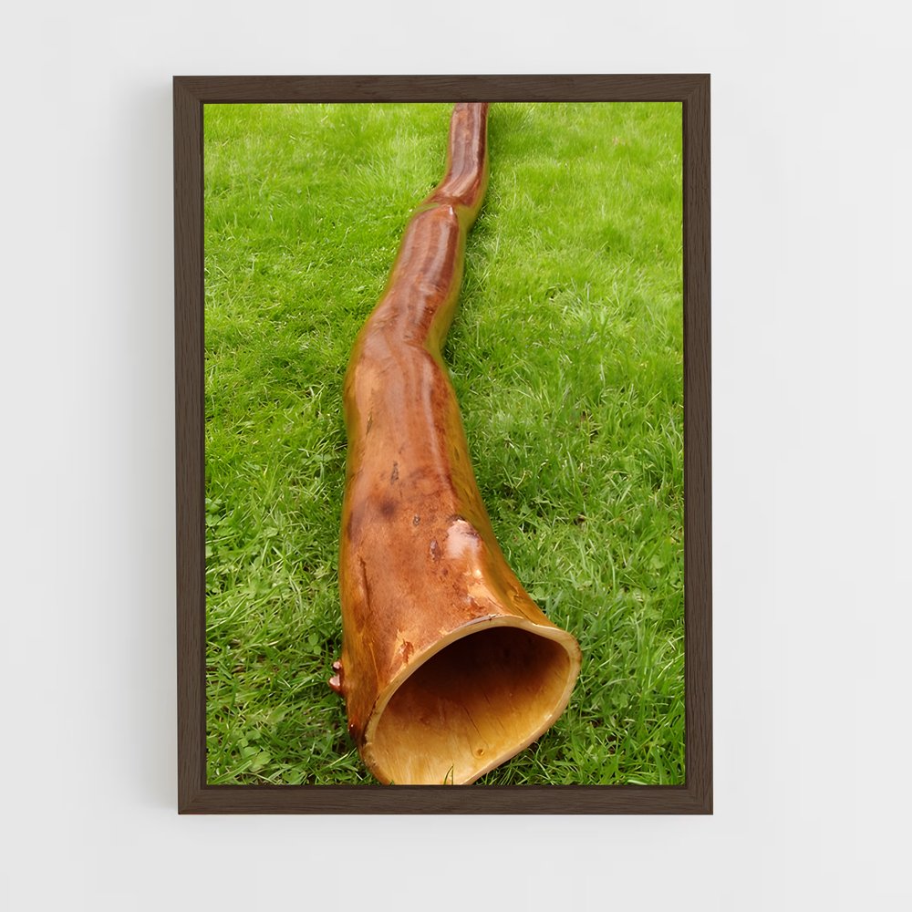 ap-didgeridoo-1 cadre Bois foncé