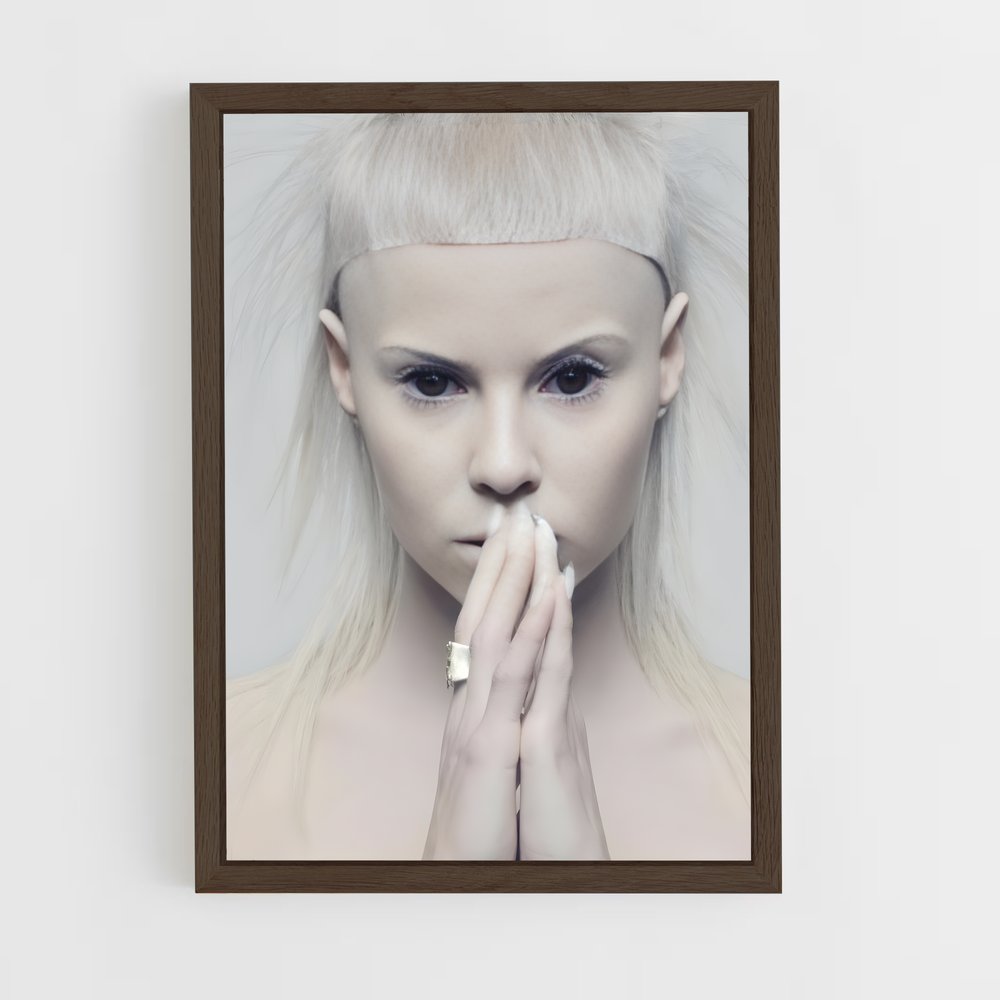 ap-die antwoord-1 cadre Bois foncé