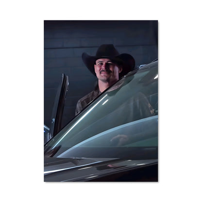 Poster Dans la Voiture