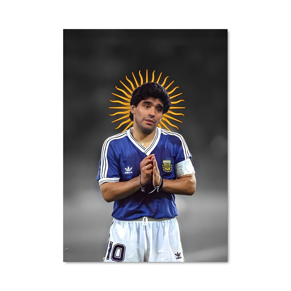 Poster L'Art de Maradona