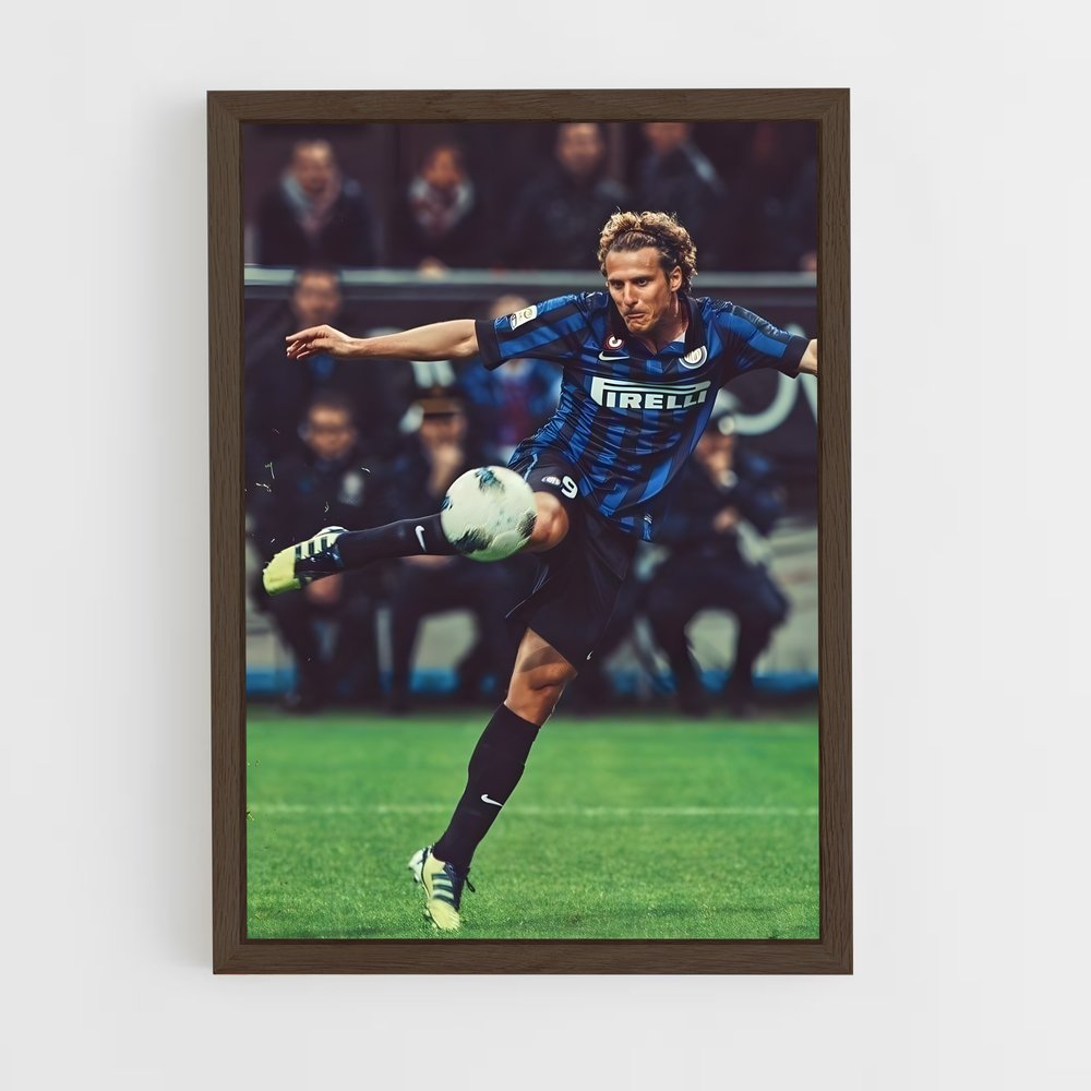 ap-diego forlan-8 cadre Bois foncé