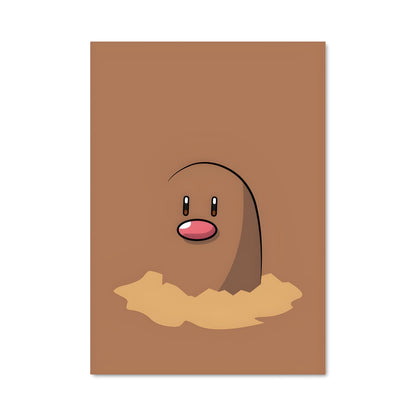Poster Diglett à la Une