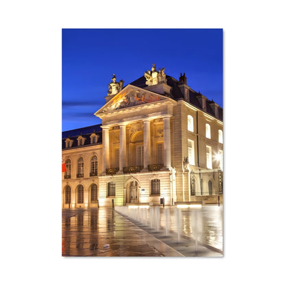 Poster Louvre Nocturne