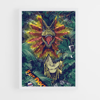 ap-dilophosaurus-3 cadre Blanc