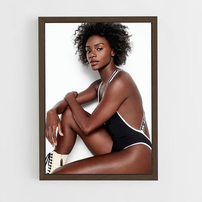 ap-dina asher-smith-3 cadre Bois foncé