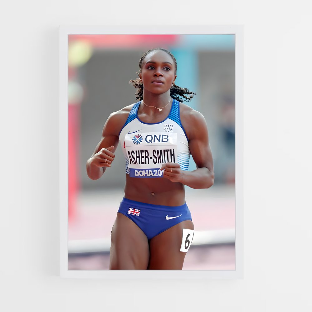 ap-dina asher-smith-6 cadre Blanc