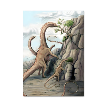 Poster Duel Préhistorique