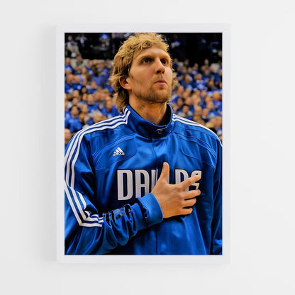 ap-dirk nowitzki-1 cadre Blanc