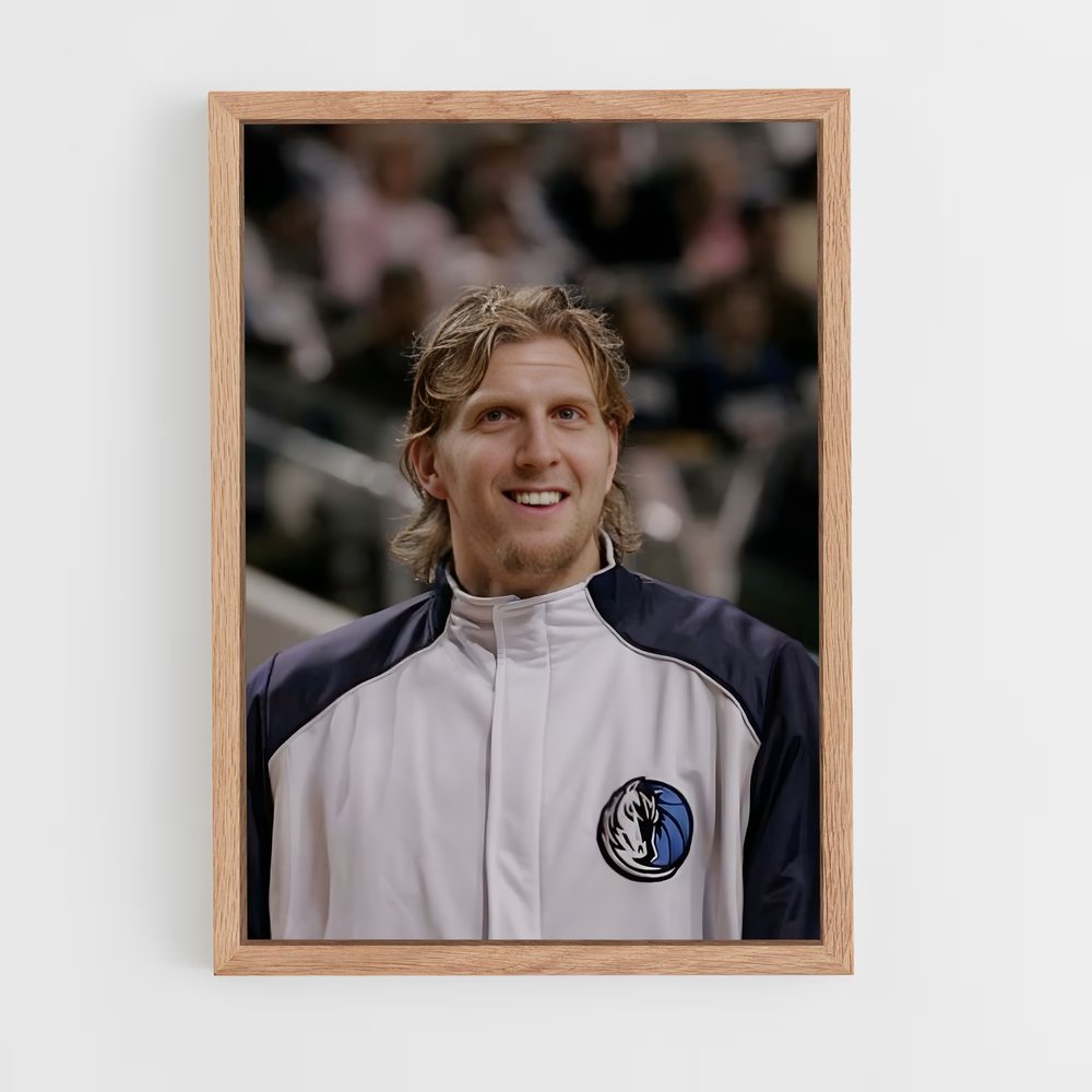 ap-dirk nowitzki-2 cadre Bois clair