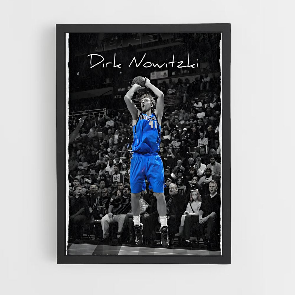 ap-dirk nowitzki-5 cadre Noir