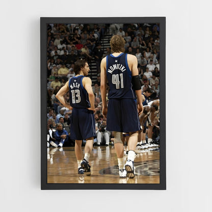 ap-dirk nowitzki-9 cadre Noir