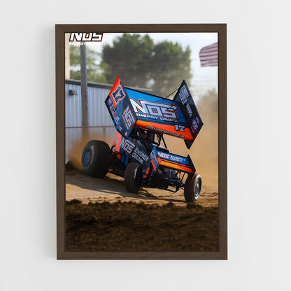 ap-dirt track racer-1 cadre Bois foncé