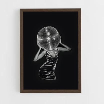 ap-disco-12 cadre Bois foncé