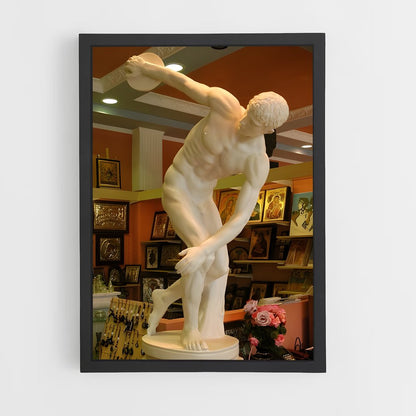 ap-discus thrower-2 cadre Noir