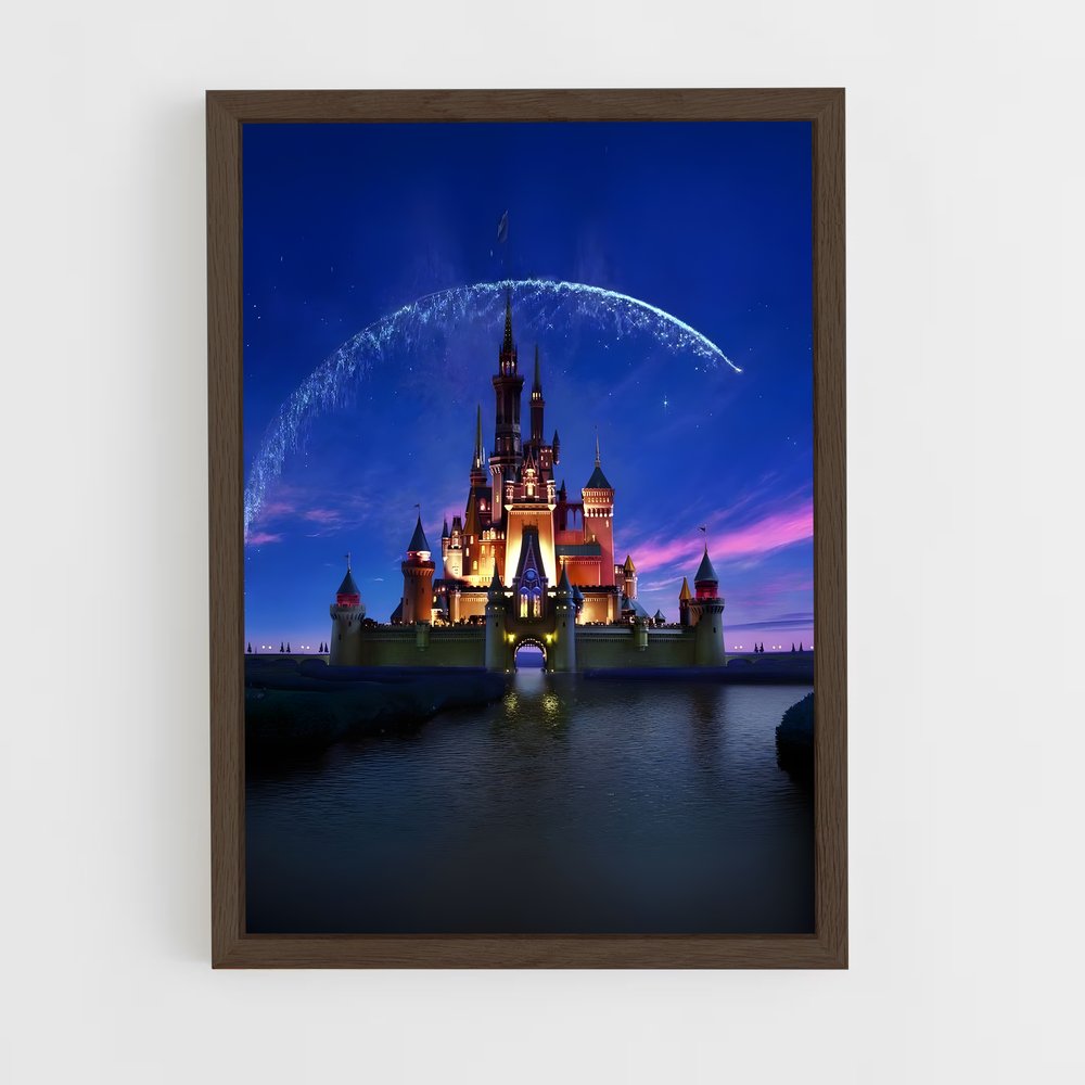 ap-disney-1 cadre Bois foncé