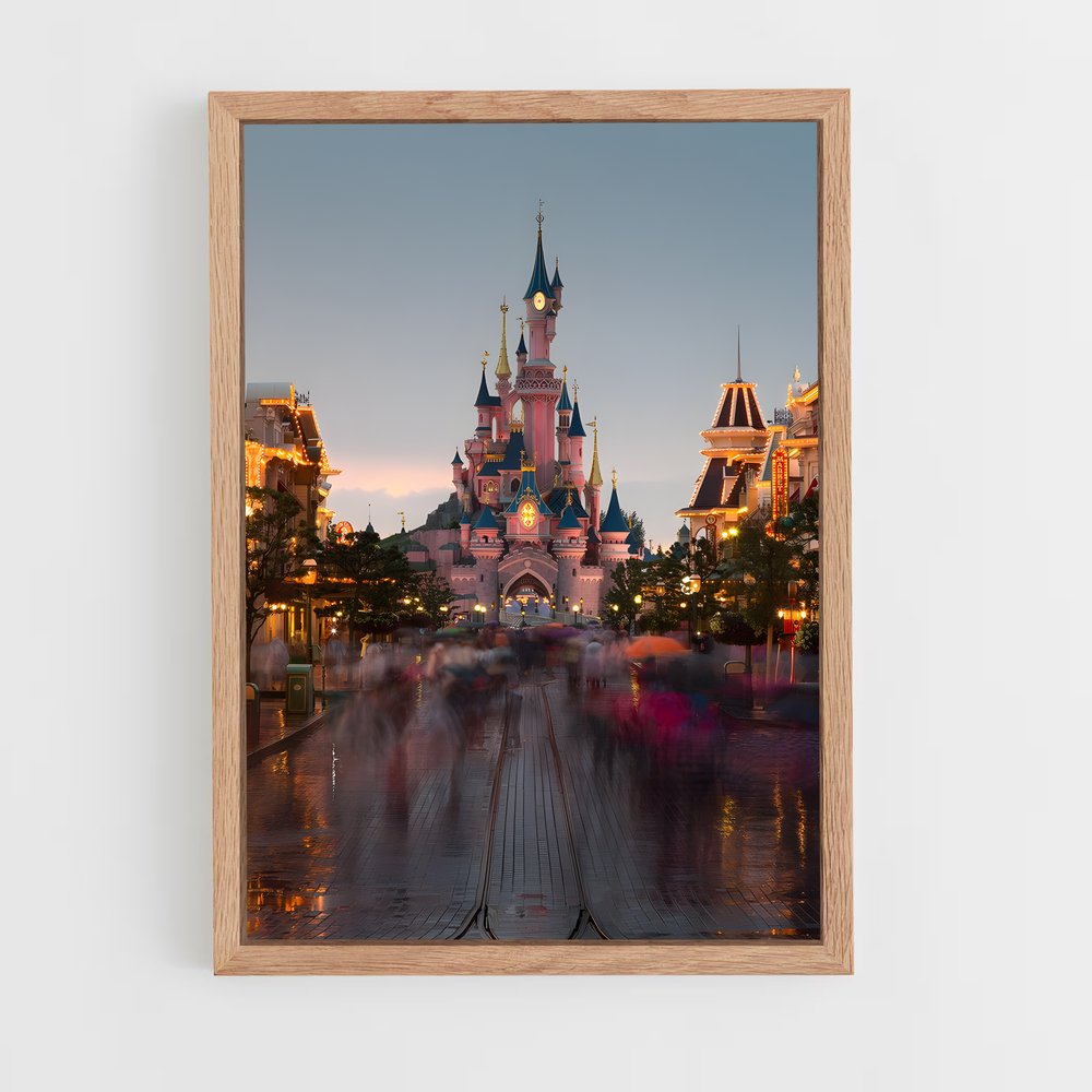 ap-disney-4 cadre Bois clair
