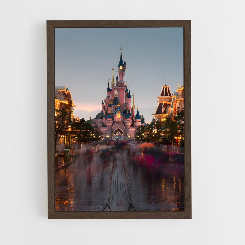 ap-disney-4 cadre Bois foncé