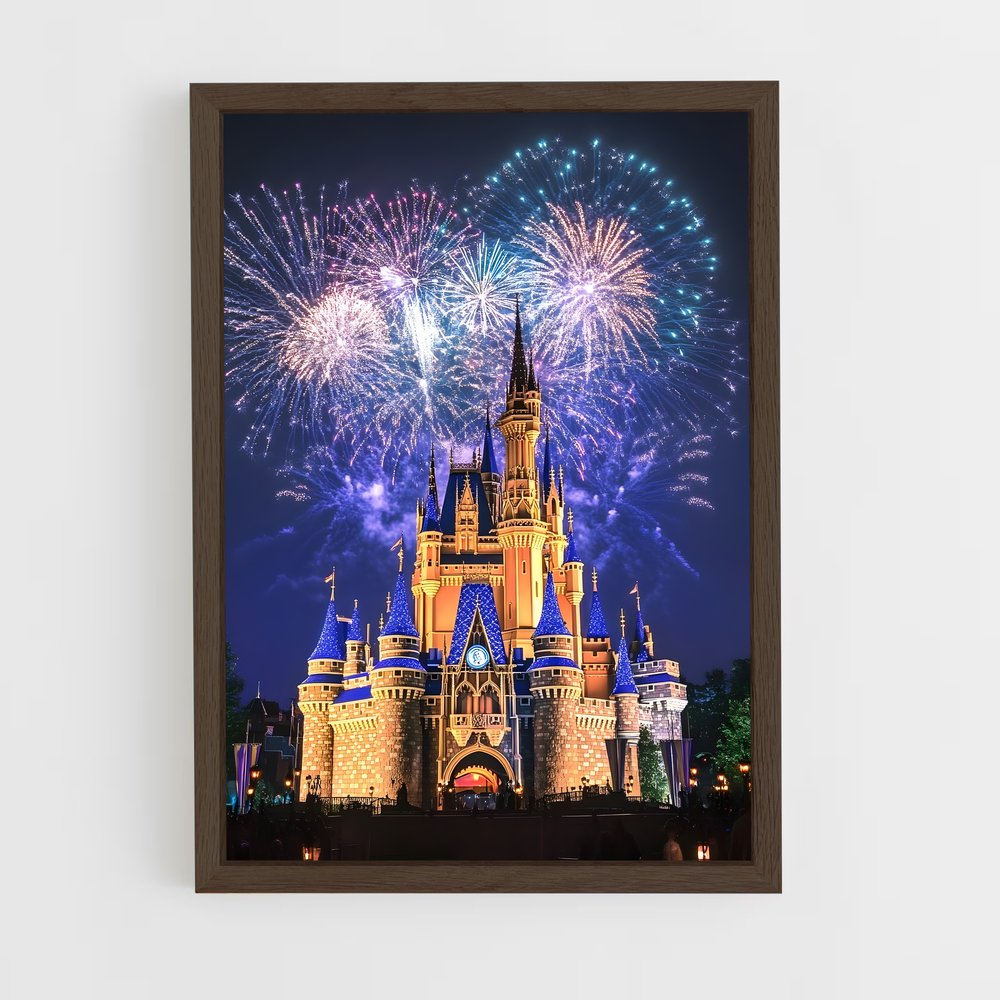ap-disney-6 cadre Bois foncé