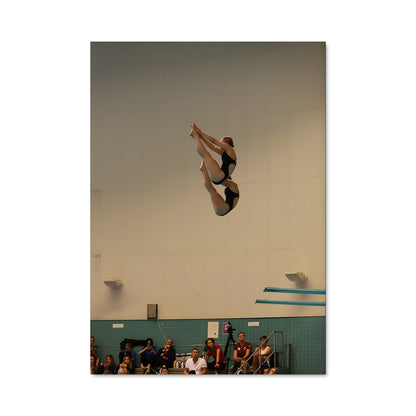 Poster Saut Équilibré