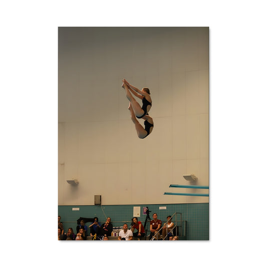 Poster Saut Équilibré