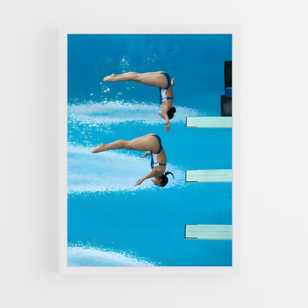 ap-diving world series-1 cadre Blanc