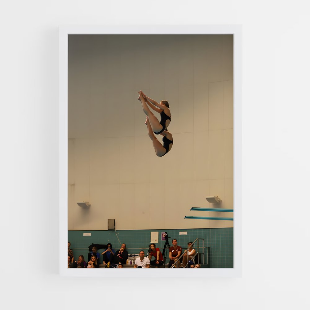 ap-diving world series-3 cadre Blanc