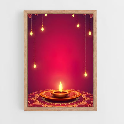 ap-diwali-1 cadre Bois clair
