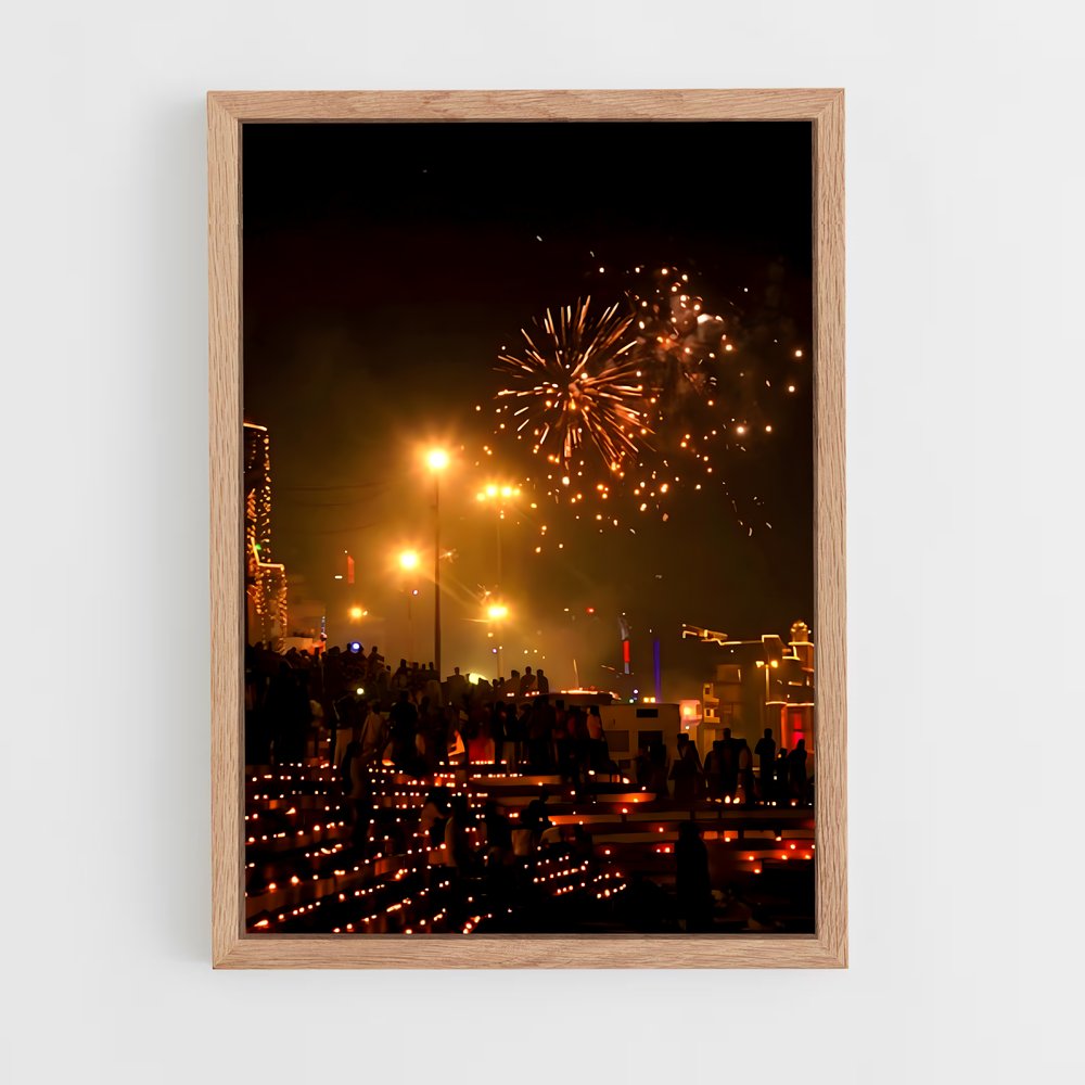 ap-diwali-11 cadre Bois clair