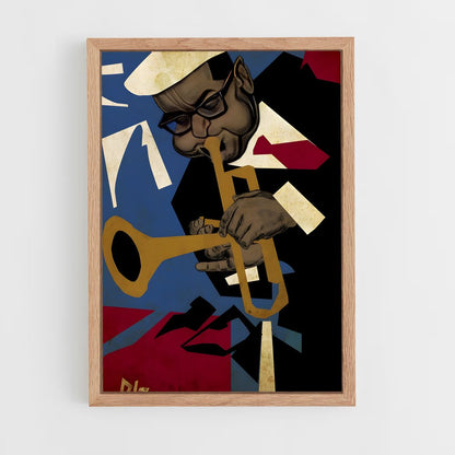 ap-dizzy gillespie-5 cadre Bois clair