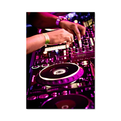 Poster Dj turntables 46408