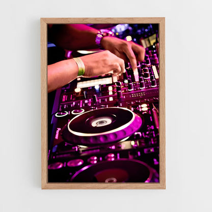 ap-dj turntables-6 cadre Bois clair