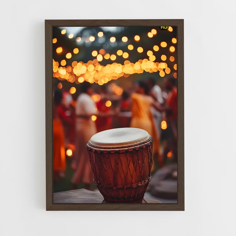 ap-djembe-6 cadre Bois foncé