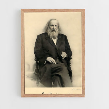 ap-dmitri mendeleev-1 cadre Bois clair