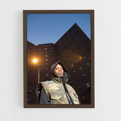 ap-dmx-4 cadre Bois foncé