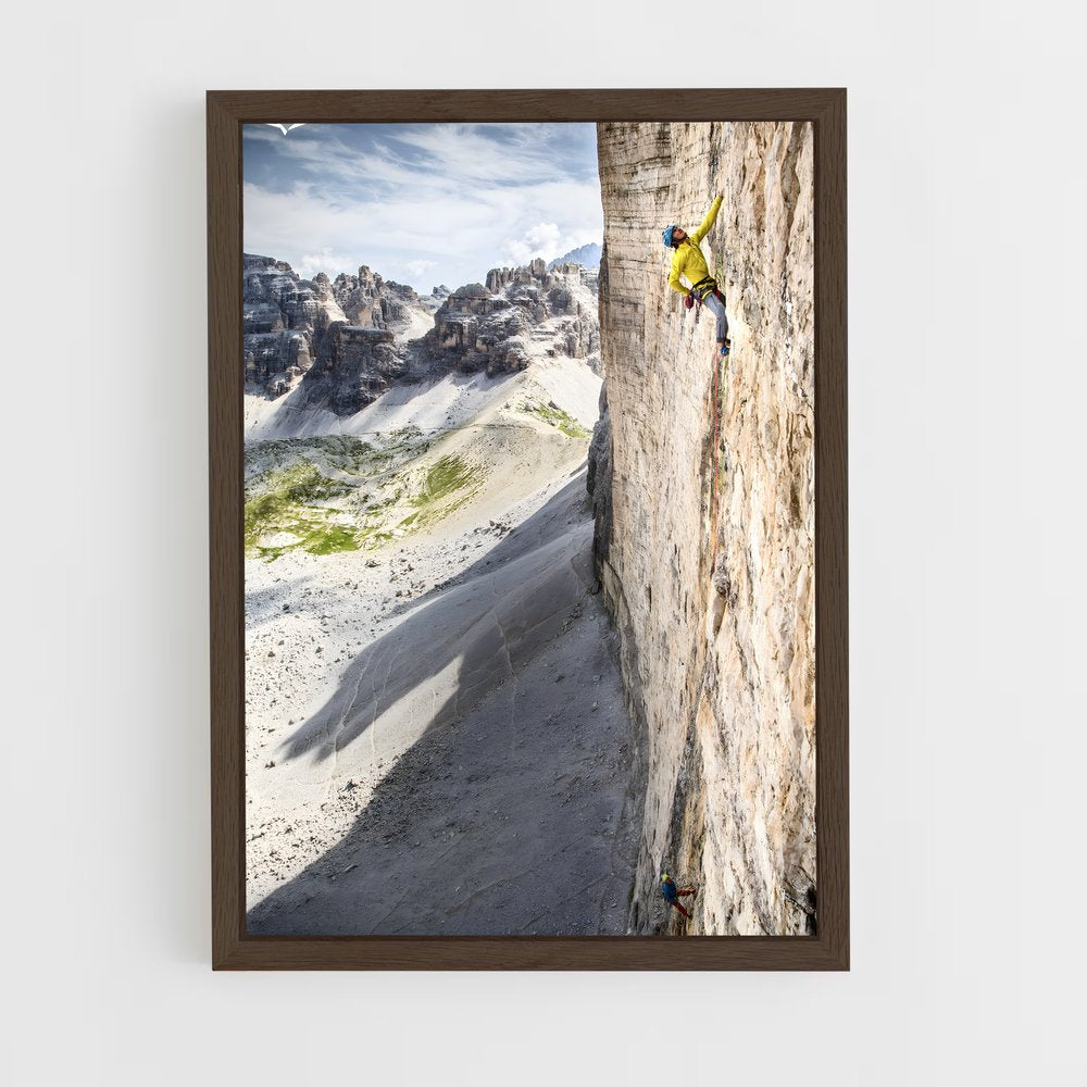 ap-dolomites climbing italy-2 cadre Bois foncé
