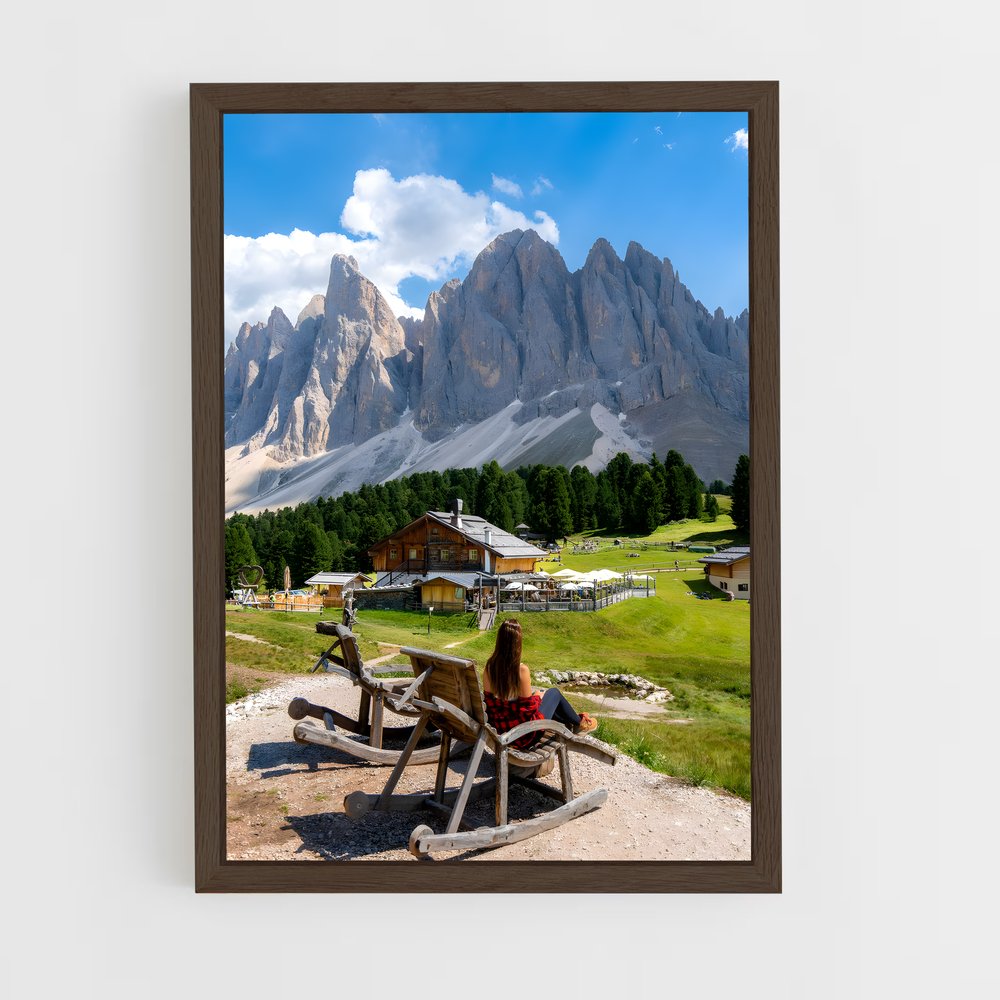 ap-dolomites climbing italy-3 cadre Bois foncé