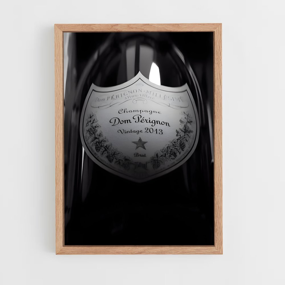 ap-dom perignon-5 cadre Bois clair