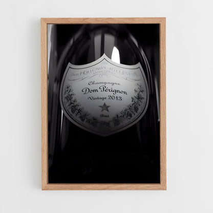 ap-dom perignon-5 cadre Bois clair