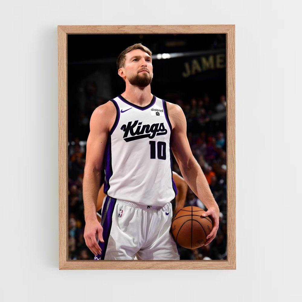 ap-domantas sabonis-1 cadre Bois clair