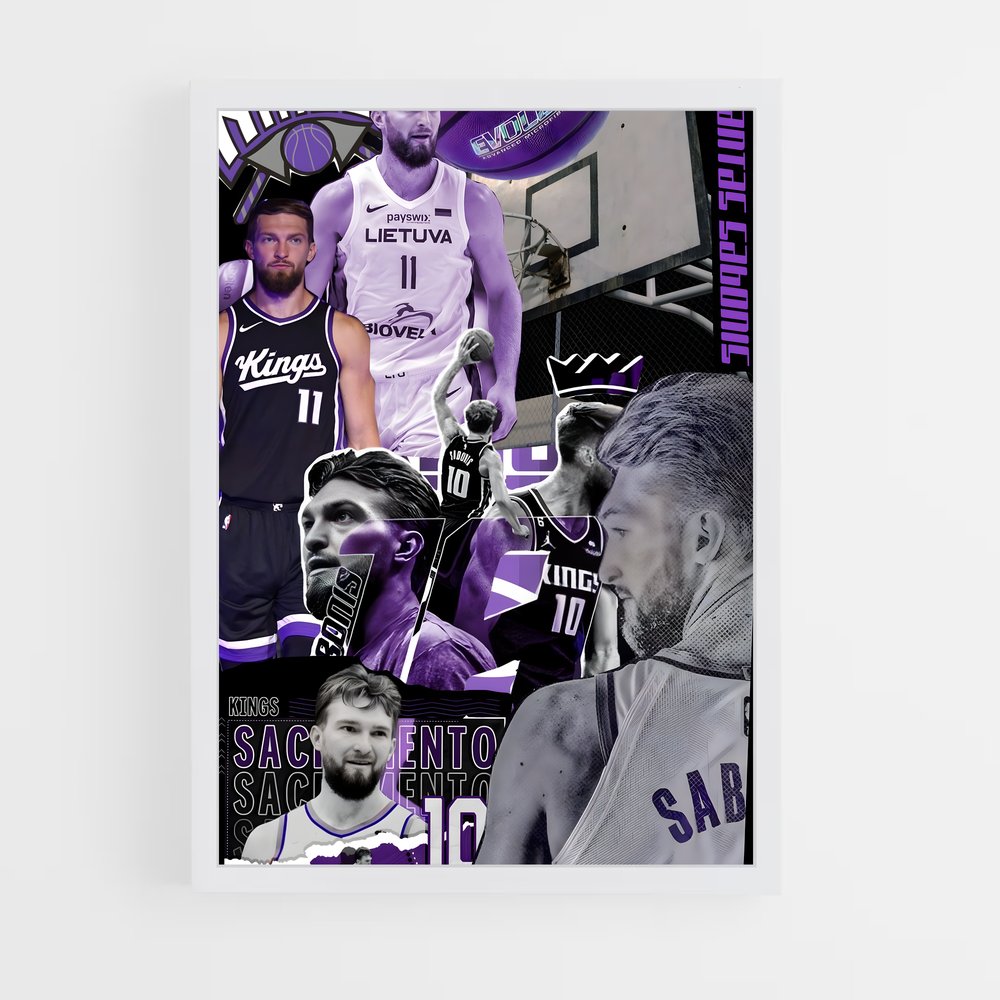 ap-domantas sabonis-2 cadre Blanc