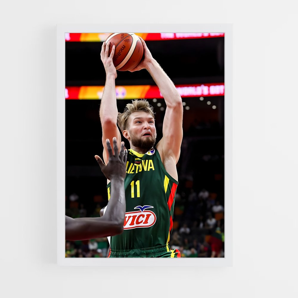 ap-domantas sabonis-4 cadre Blanc