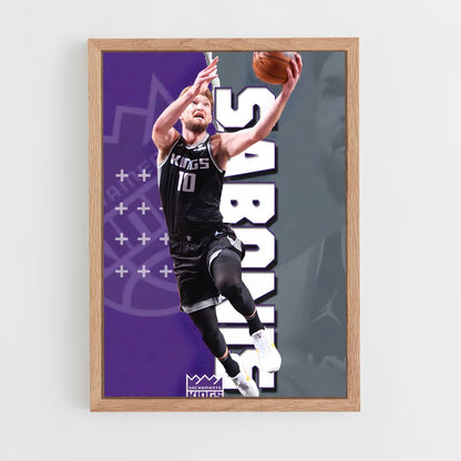 ap-domantas sabonis-7 cadre Bois clair