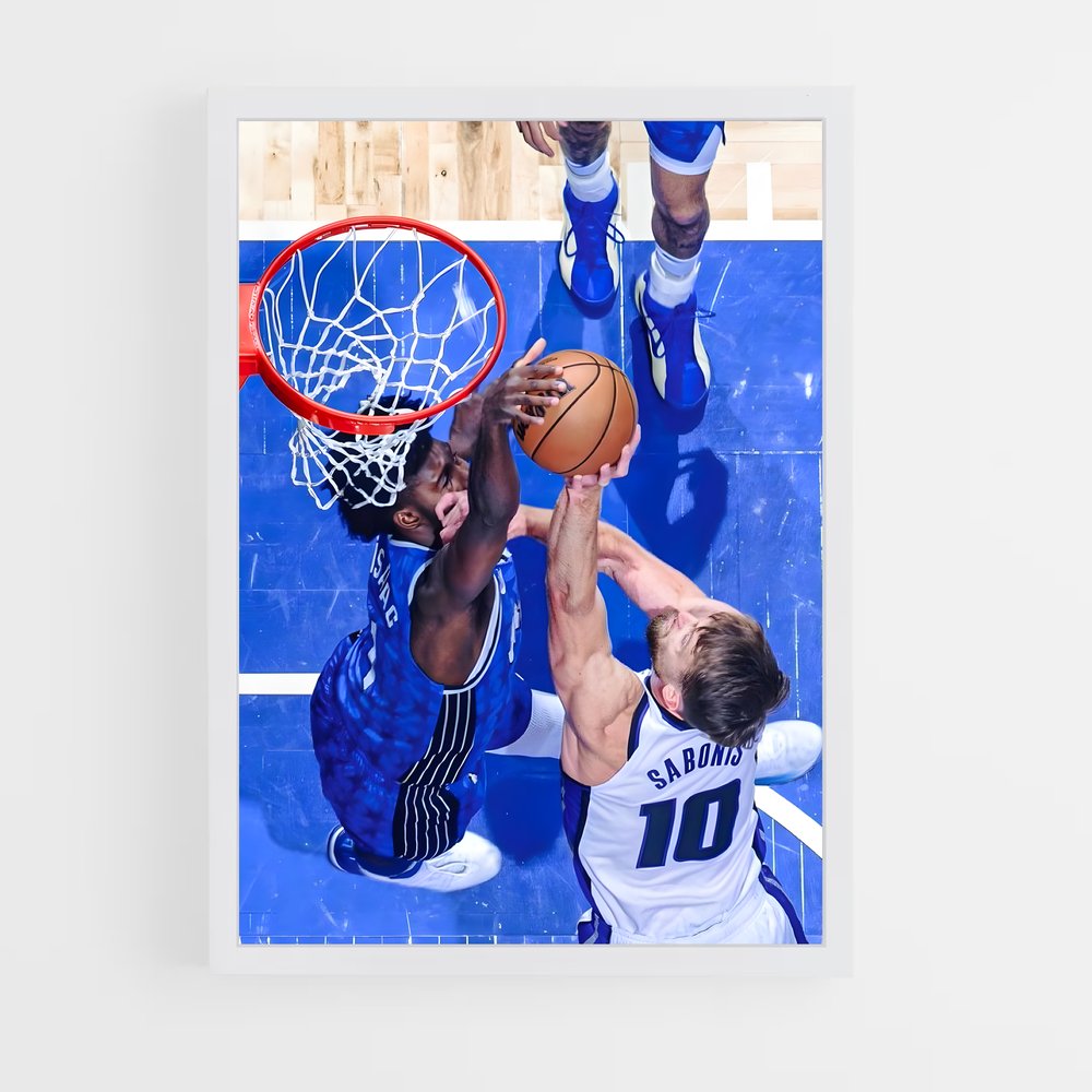 ap-domantas sabonis-8 cadre Blanc