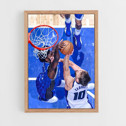 ap-domantas sabonis-8 cadre Bois clair