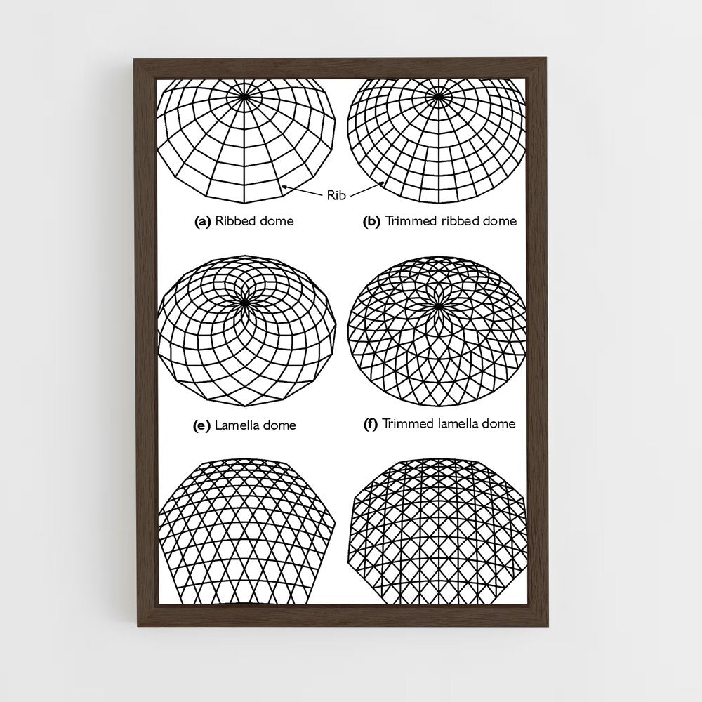 ap-domes-2 cadre Bois foncé