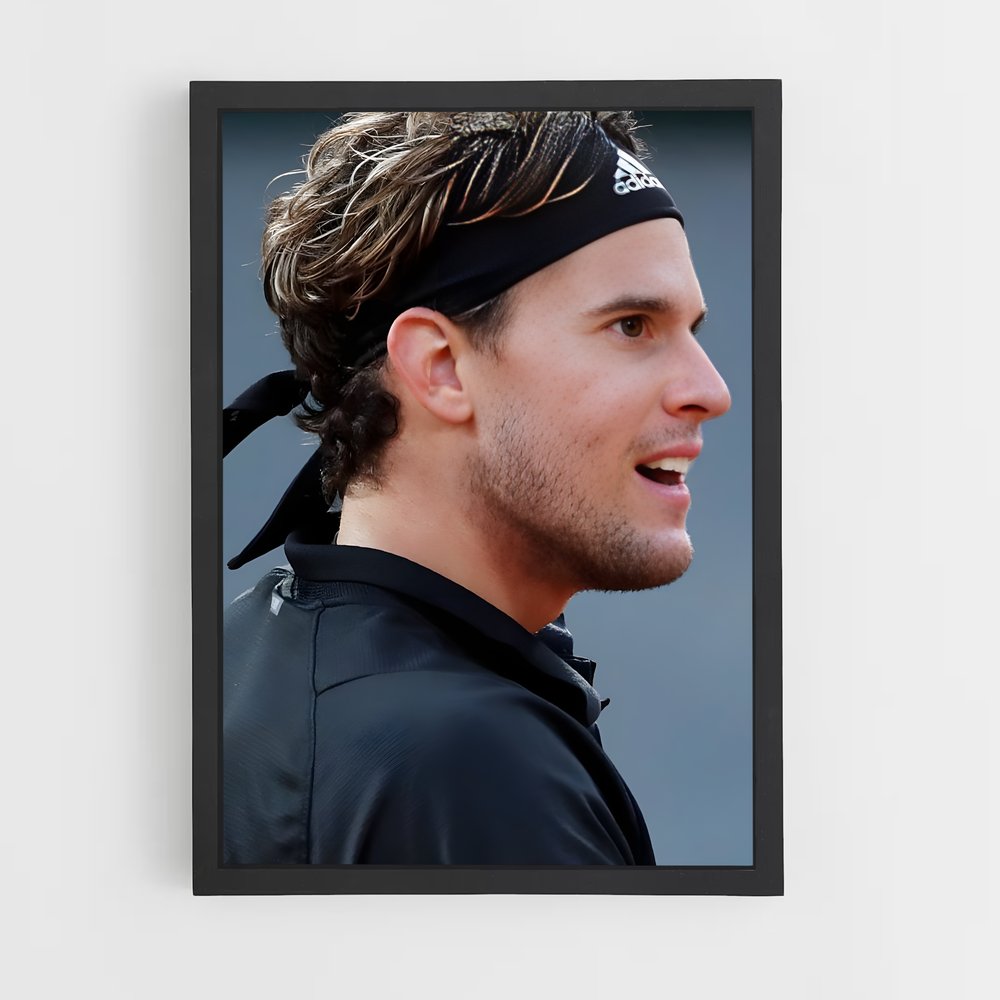 ap-dominic thiem-10 cadre Noir