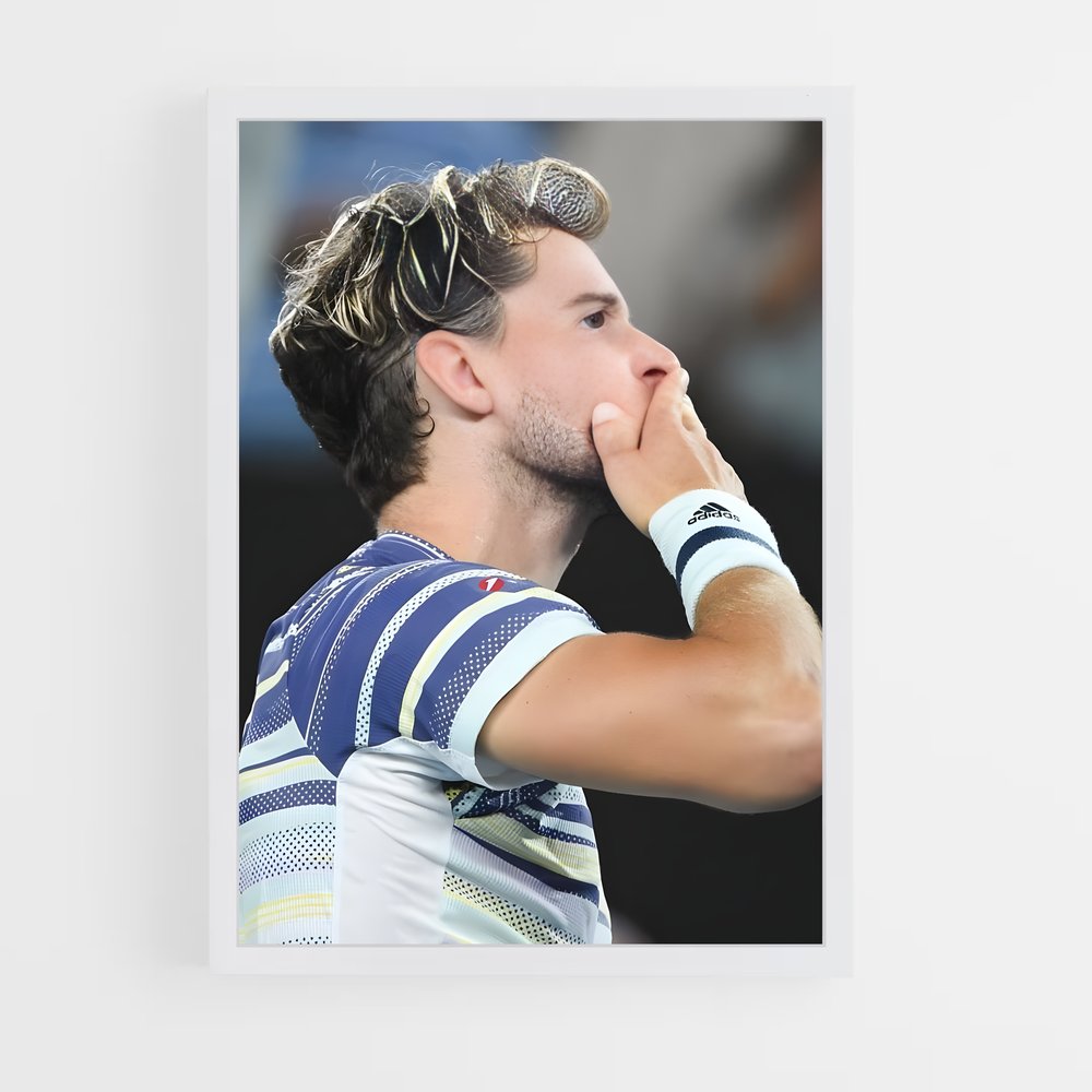 ap-dominic thiem-2 cadre Blanc