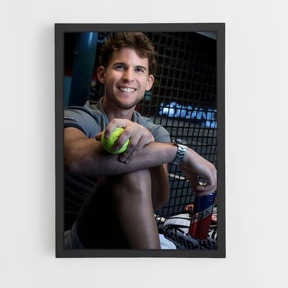 ap-dominic thiem-4 cadre Noir