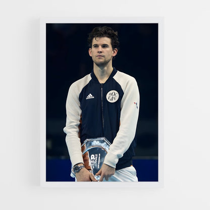 ap-dominic thiem-5 cadre Blanc