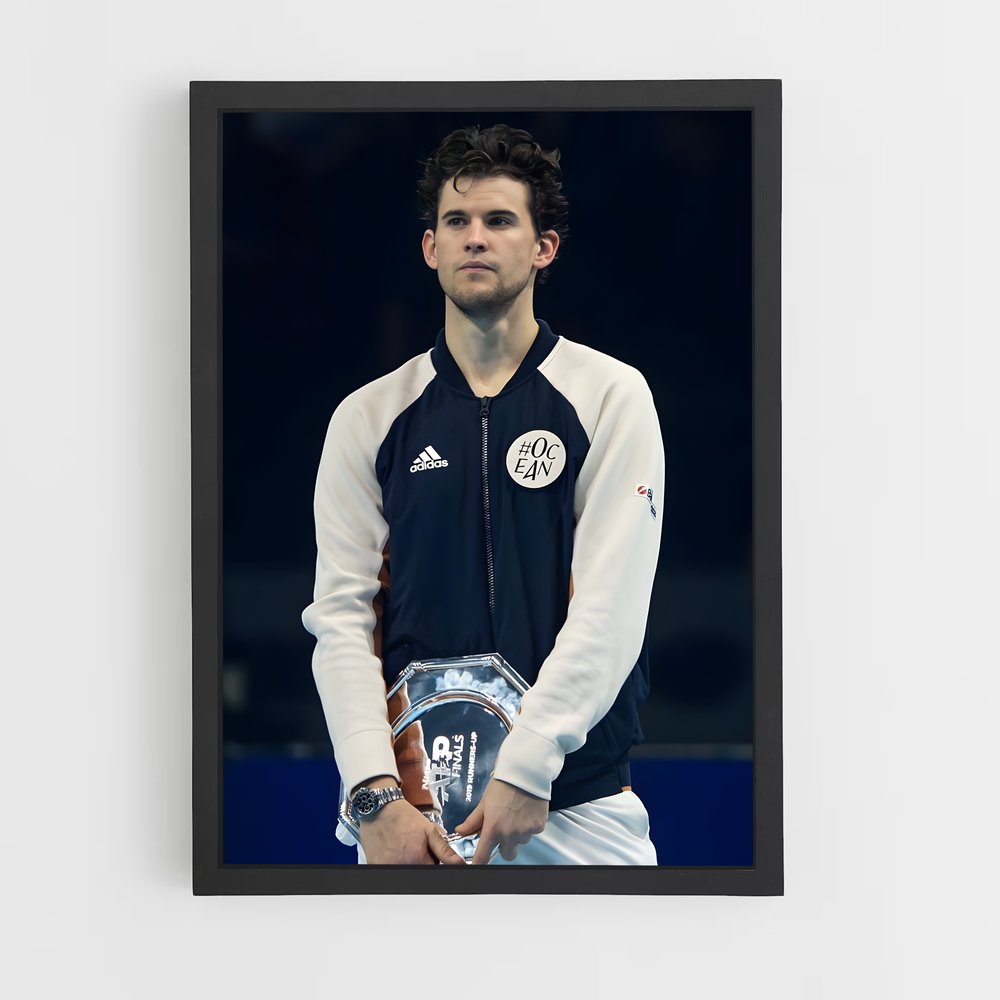 ap-dominic thiem-5 cadre Noir